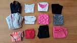 Lote de Roupa de Menina Inverno - 6 anos (12 peças)