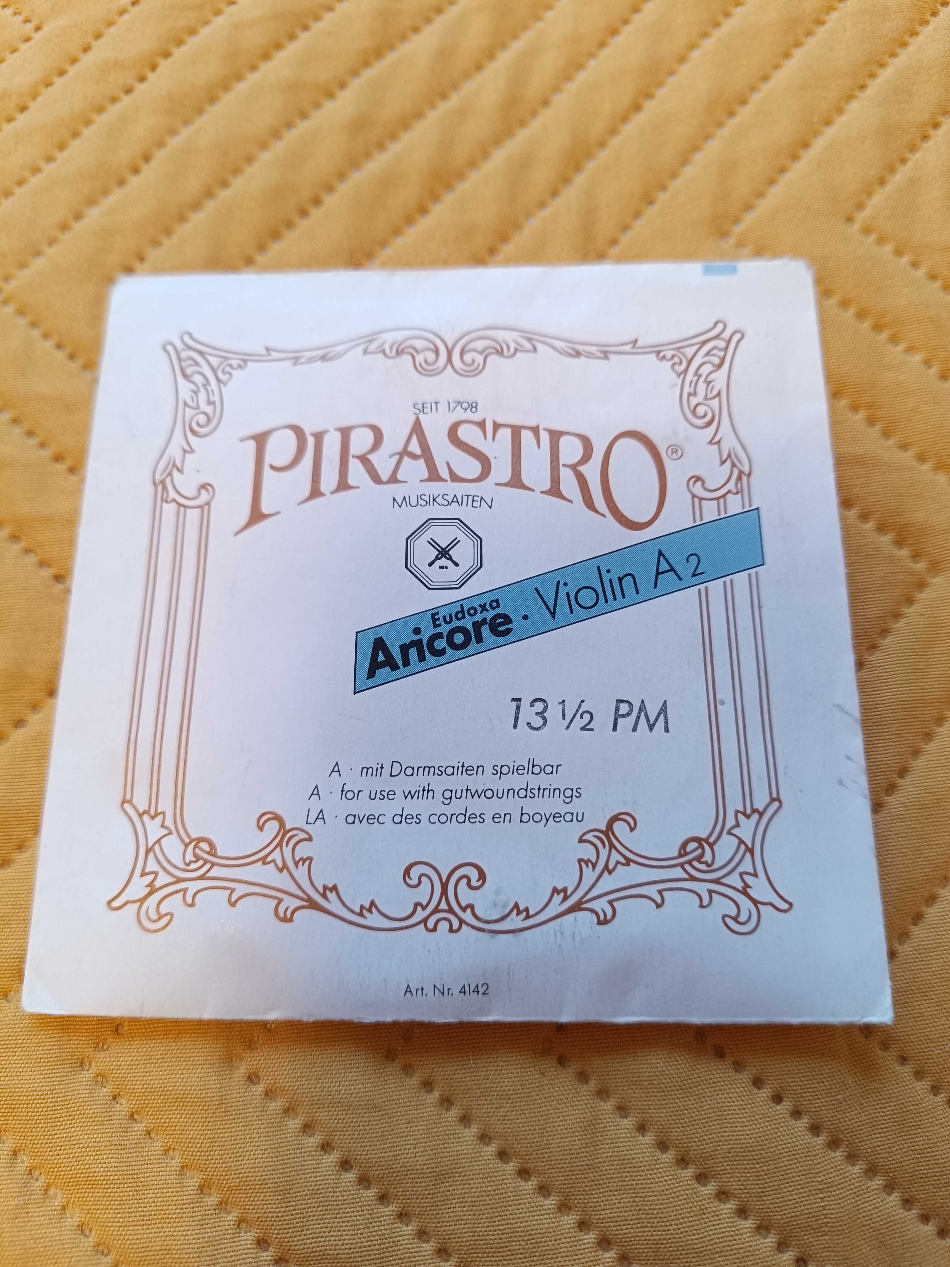 Struna skrzypcowa A Pirastro Aricore skrzypce barokowe
