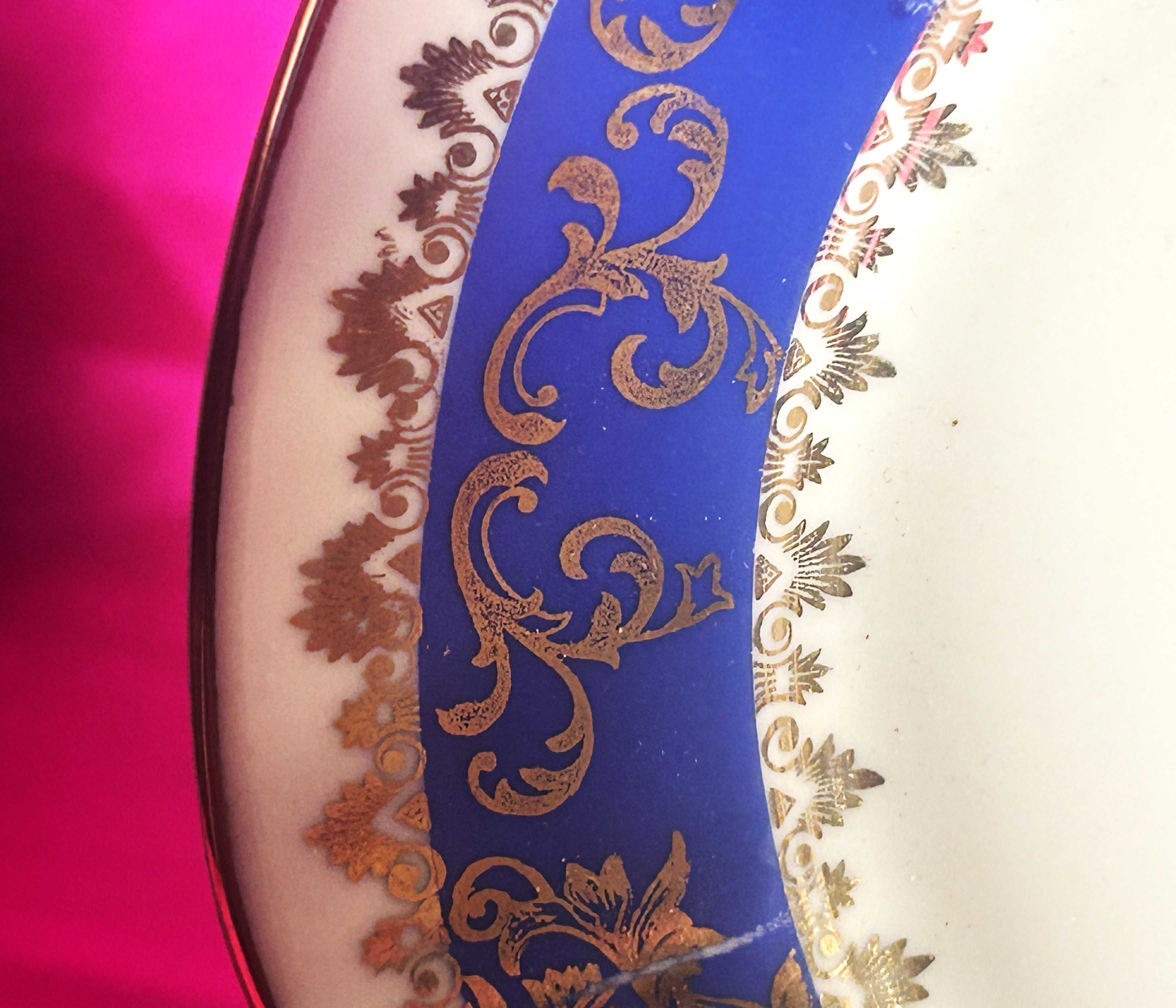 Porcelana Oscar Schlegelmilch, pięknie zdobiona