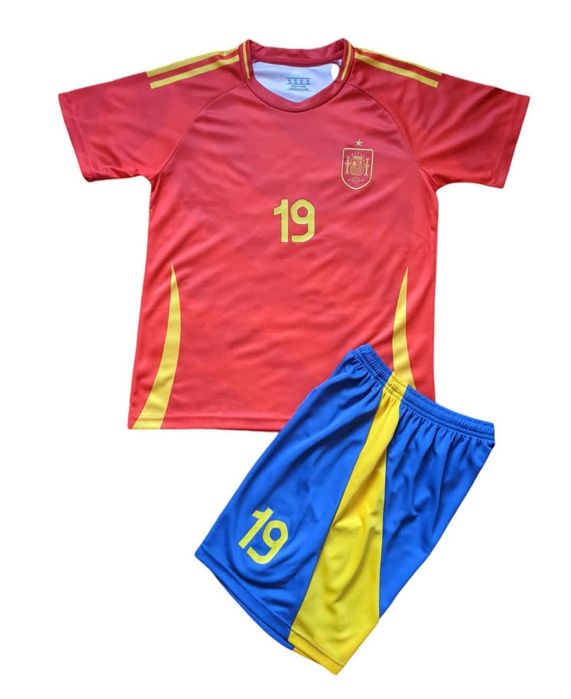 Детская футбольная форма Ламин Ямал 19 Испания