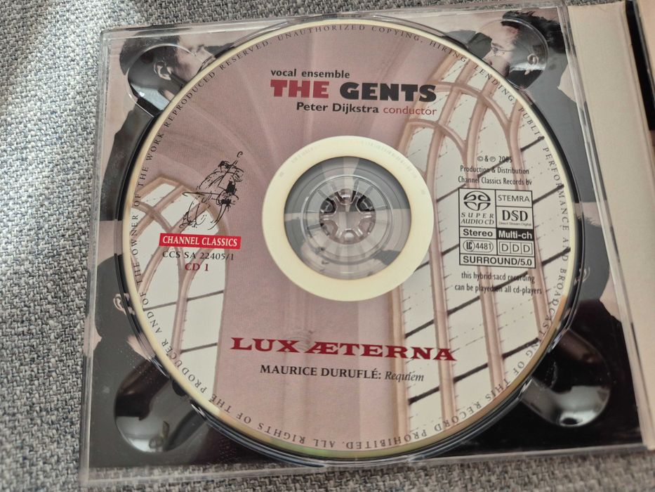 SACD The Gents - Lux Aeterna подвійний