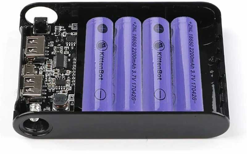 PowerBank із LCD дисплеєм 5V 2.1A/5V 1A