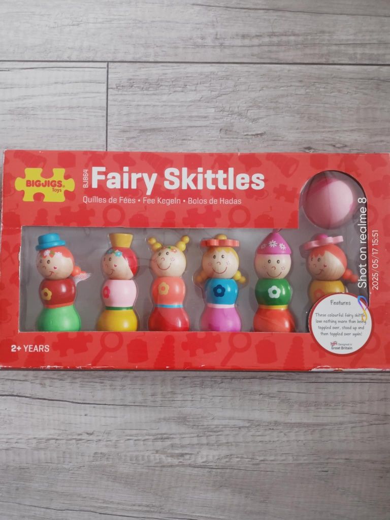 Zabawki drewniane Goki Sofia, Fairy Skittles