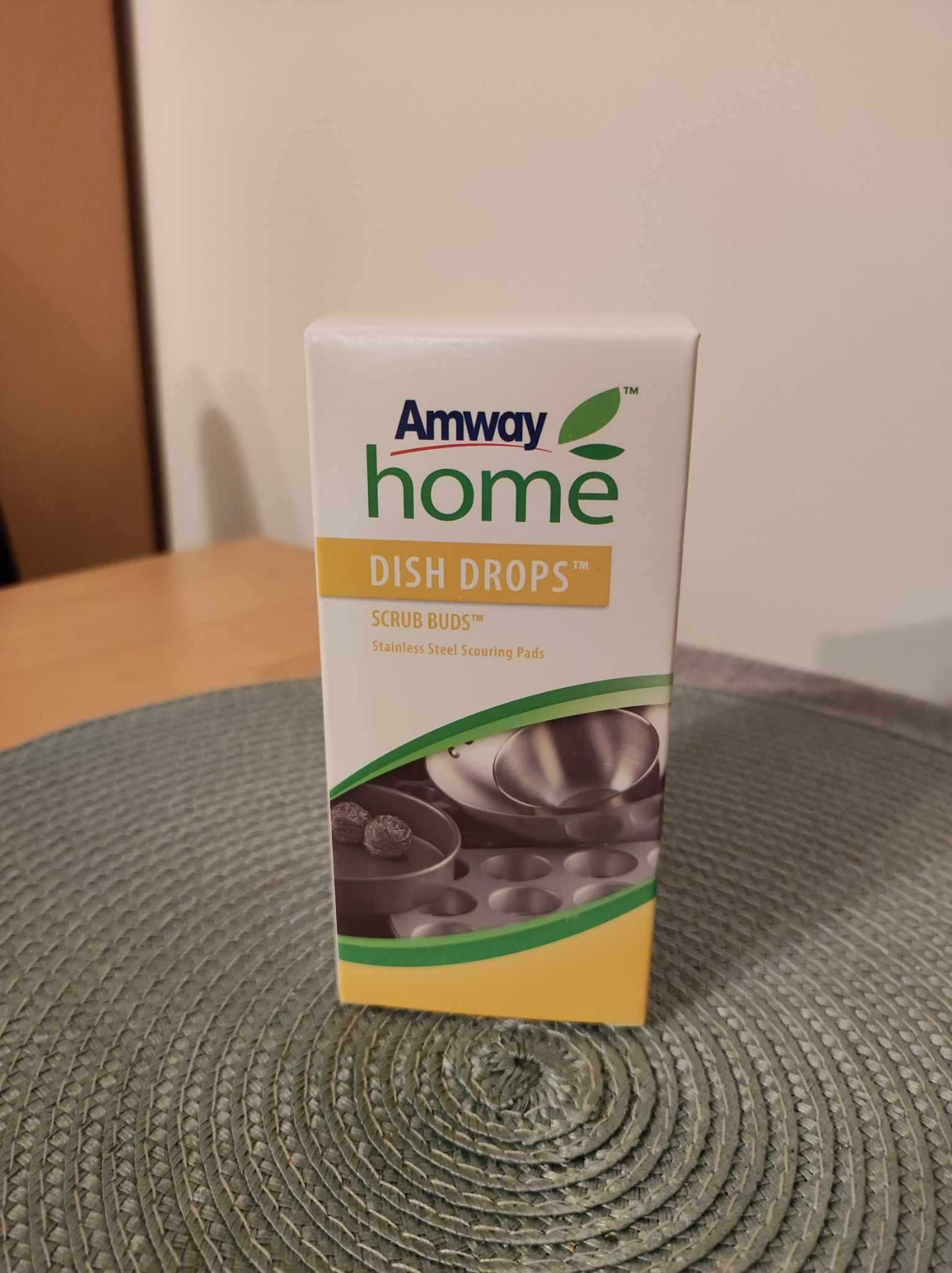 Zmywaki ze stali nierdzewnej (4 szt.) Amway DISH DROPS SCRUB BUDS