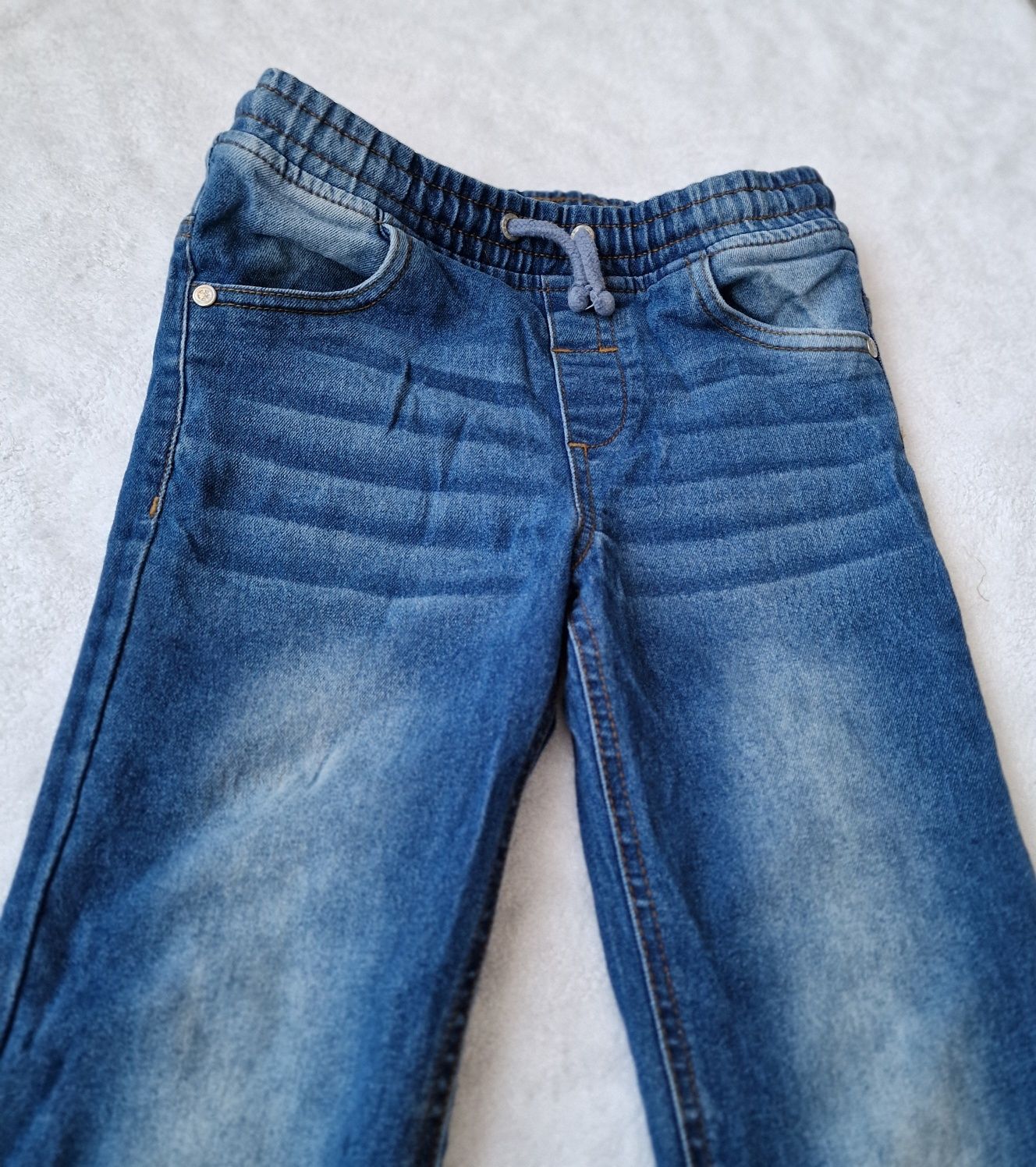 Spodnie jeansowe roz 128 cm