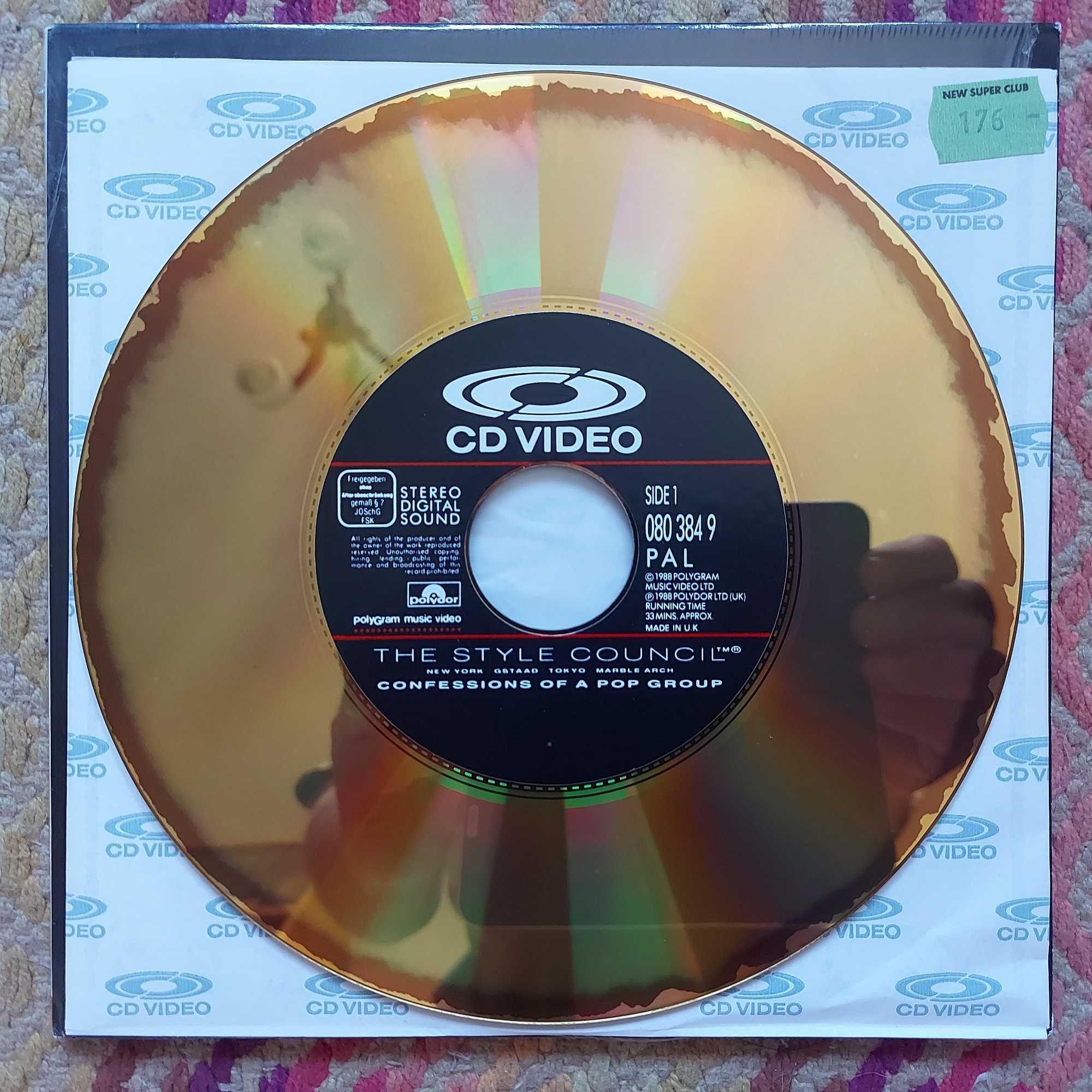 Laserdisc The Style Council Confessions Of A Pop Group (NM-/M-)