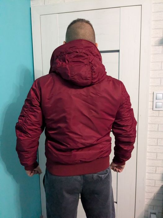 Kurtka zimowa Pit Bull bomberka z kapturem ENCINO