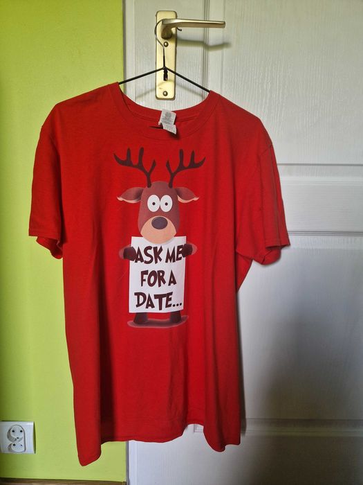 T-shirt świąteczny | Gildan | Rozmiar L