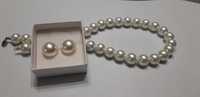 Komplet sztuczne perły