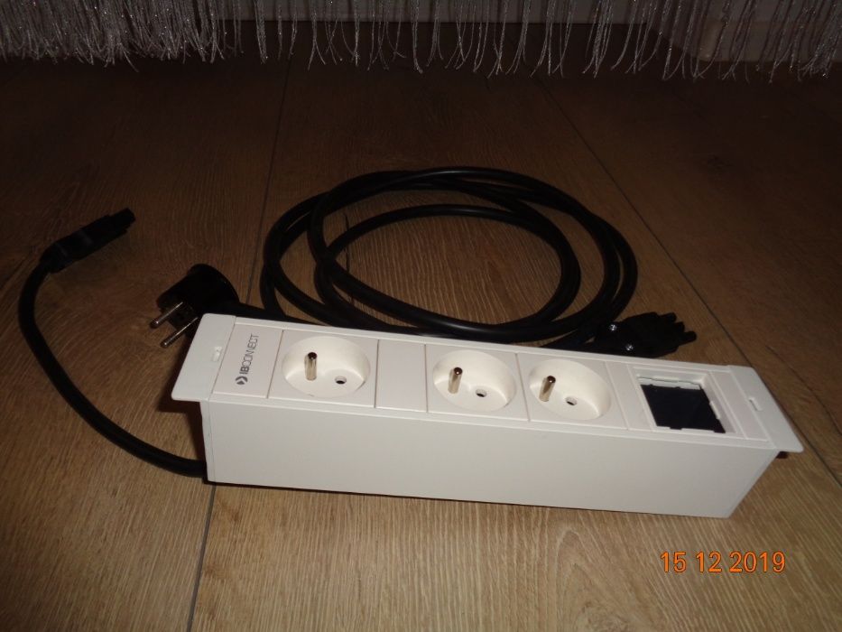 Zestaw Mediaport Media port IB Connect Box4 - 3TFB+1 MOD i kabel 3 m.