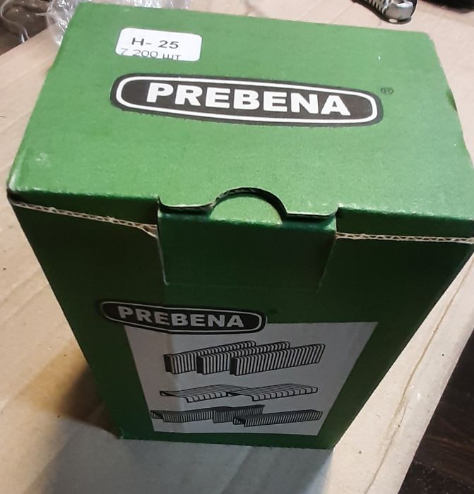 Скоби до пневмостеплера