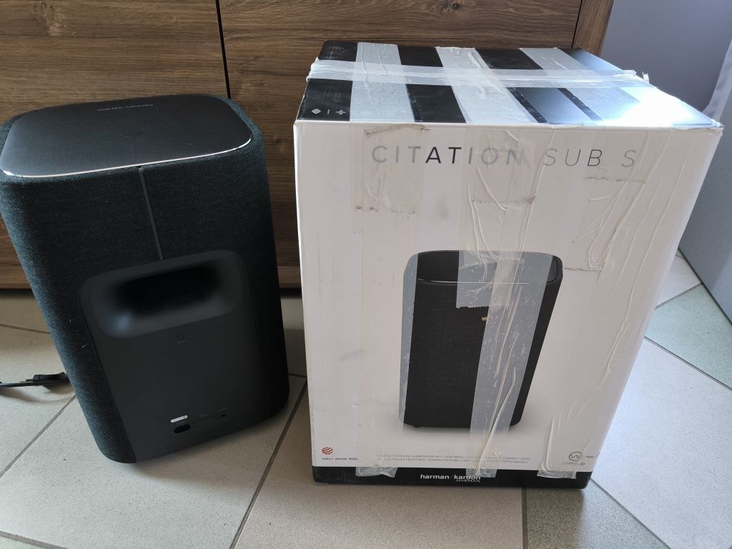 Harman Kardon Citation Sub S 100 w czarny