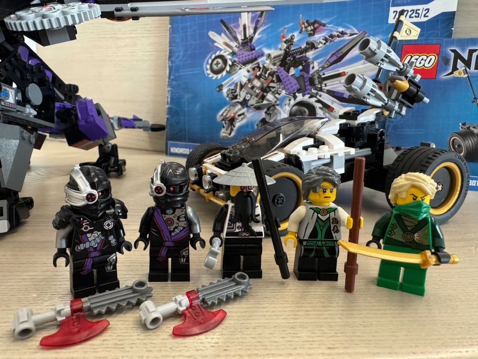 Aktualne. UNIKAT! LEGO Ninjago 70725 Smok Nindroid KOMPLET