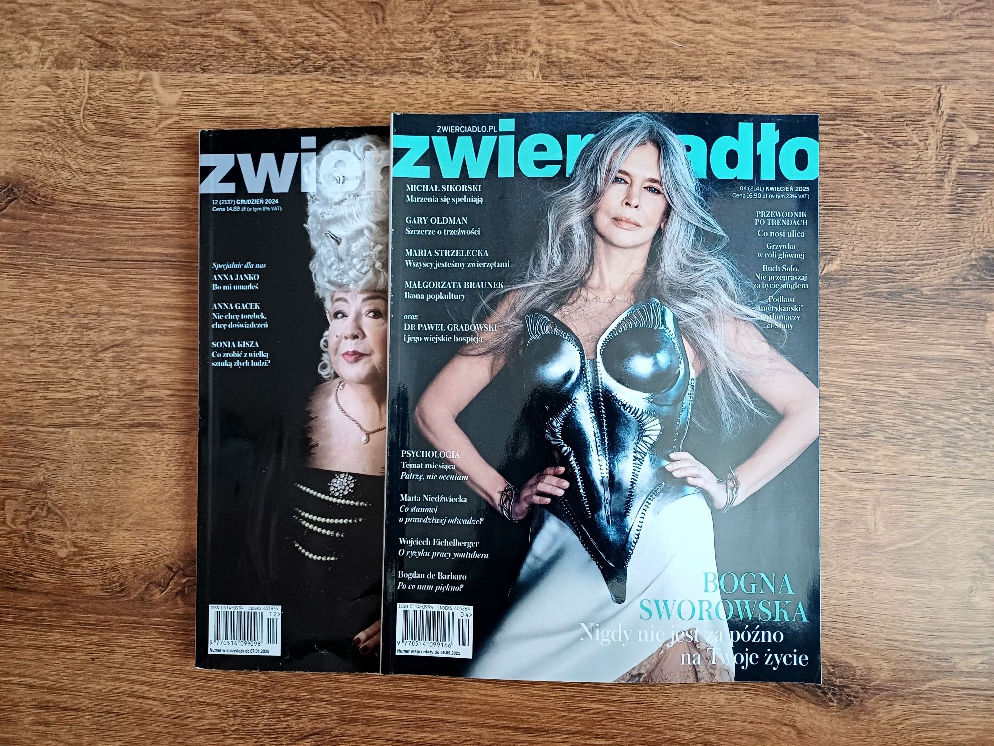 Zwierciadło i inne czasopisma z roku 2024, 2025 (do wyboru)