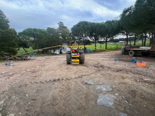 Compressor de poda de vinha