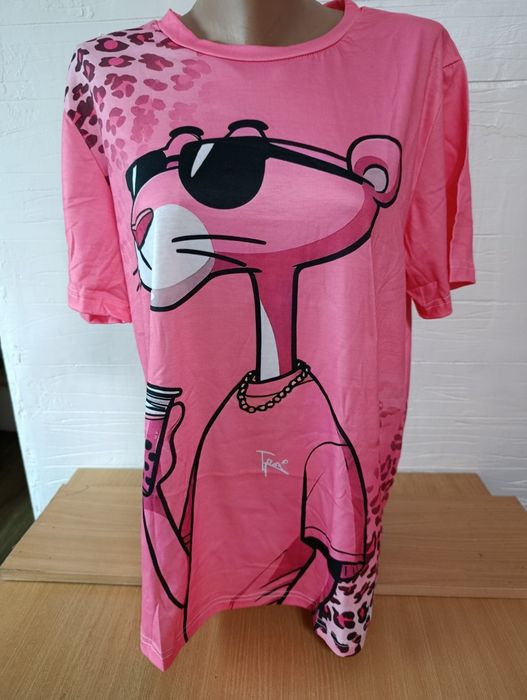 Футболка прикольна пантера  3D принт з цікавим 3D принтом