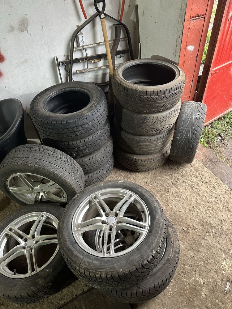 Резина R 15c, R 18, Титаны R18 с резиной