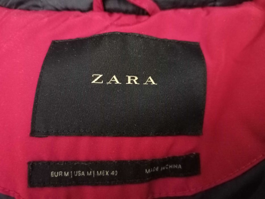 Зимняя мужская куртка с капюшоном ZARA