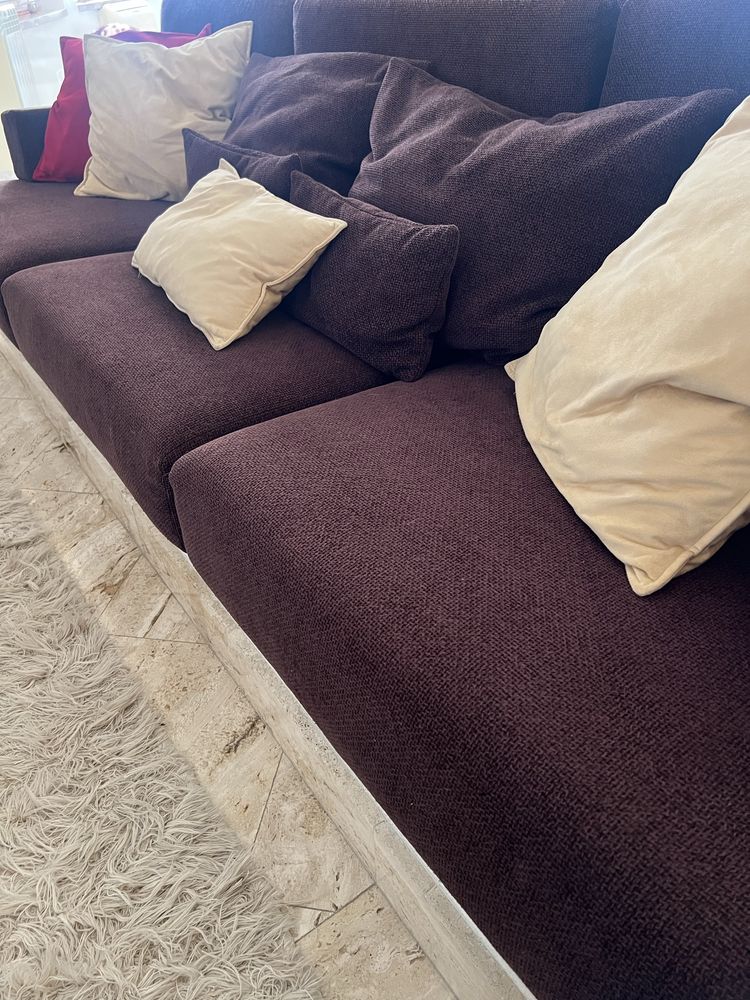 Conjunto Sofá modular c/ almofadas