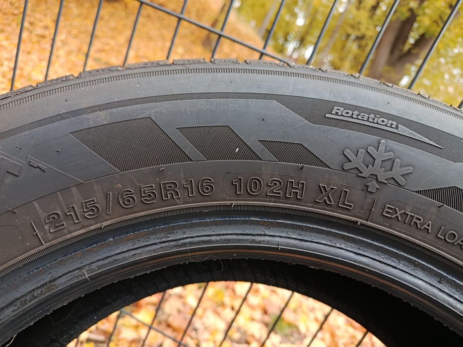 2 opony 215/65R16 zimowe Zeetex. Świetny stan. Cena za szt.