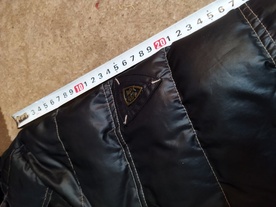 Куртка пальто стьобане тепле демісезон чорна