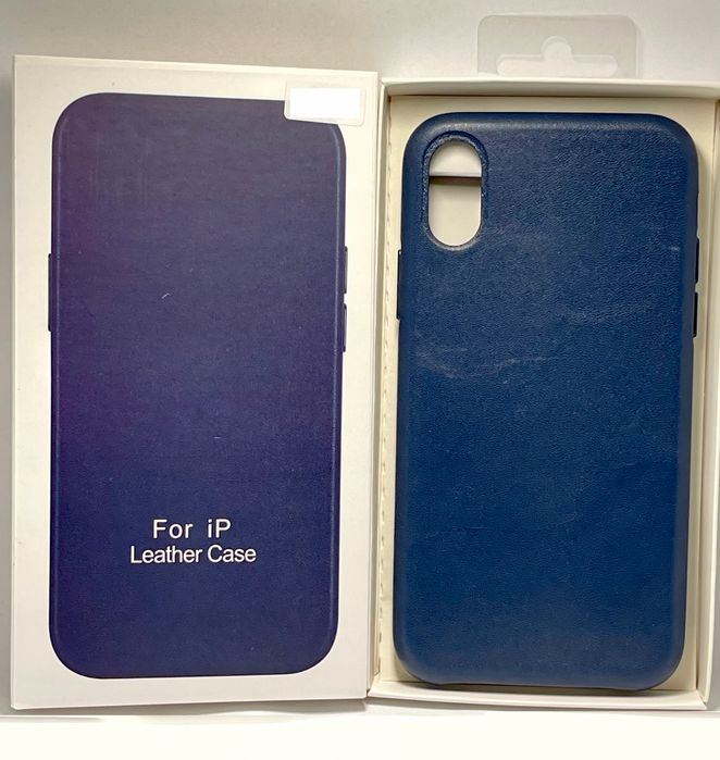 Etui Case Leather Skórzane Do Apple Iphone Xs Max