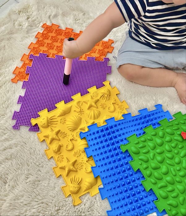Продам Масажний килимок «Ортек Мікс Пазли» 8 елементів М`ЯКИЙ, Гра,