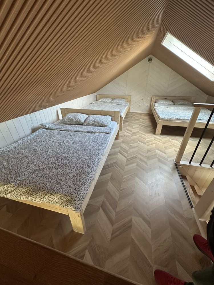 Domek na kaszubach 12 osob balia jacuzzi na wyłaczność prywatny staw