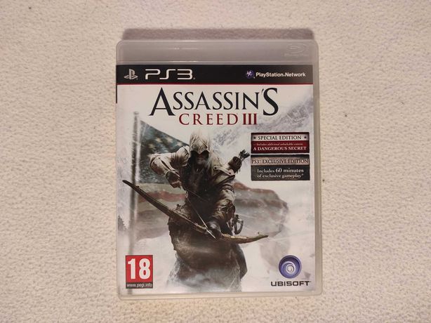 Assassin’s Creed III - PS3 - Stan Płyty BDB -