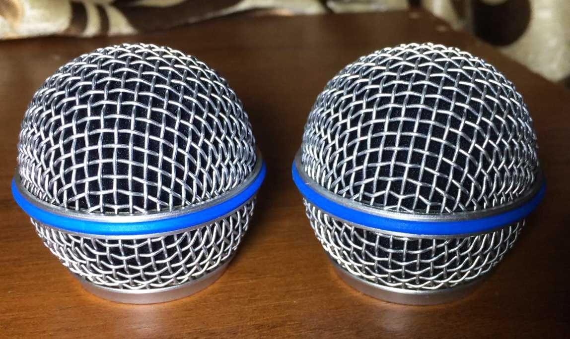 Нова Сітка для мікрофону Shure Шур PG 48, PG 58. Shure Beta 57-58,SM58