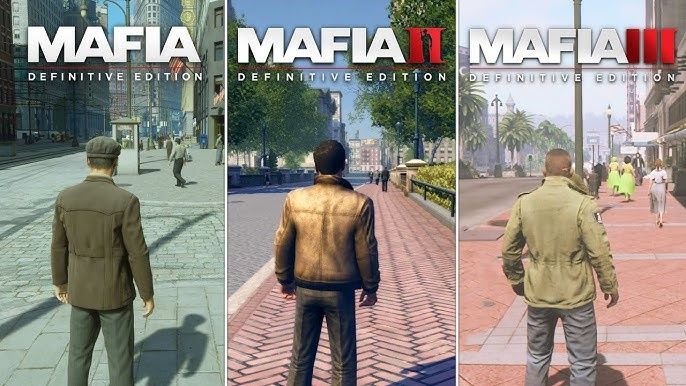 Mafia Trilogy, Всі Три Частини для Playstation 4/5, Гра Для PS4/ PS5