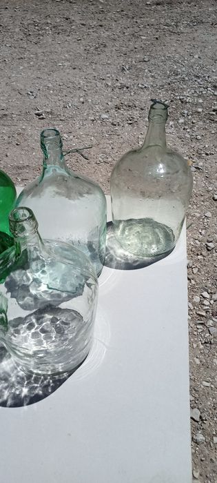 Garrafões de vidro de 5L