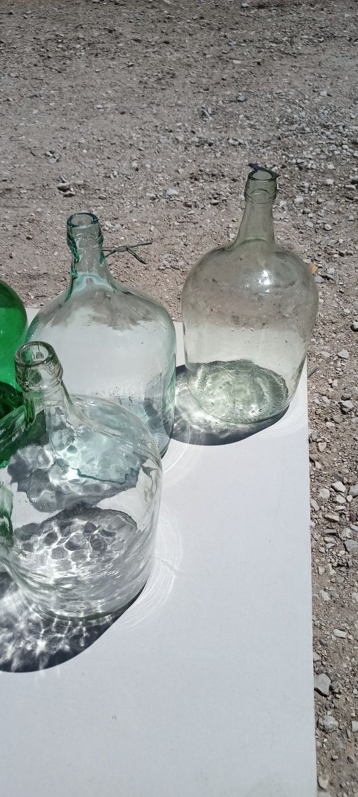 Garrafões de vidro de 5L