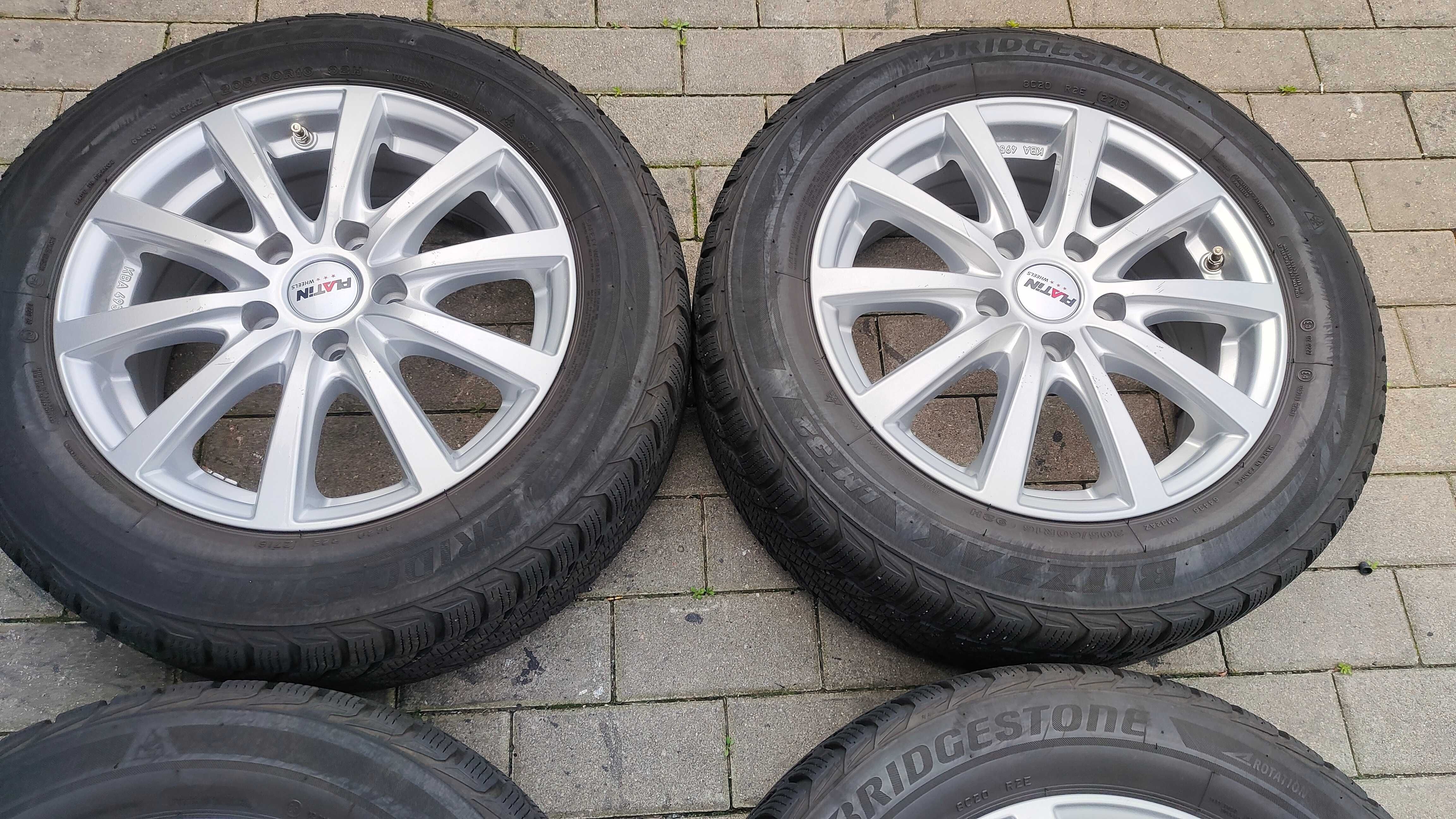 Koła Zimowe Mazda Toyota Hyundai 205/60/16 5x114,3