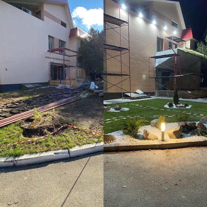 Ландшафтный дизайн,Озеленение,Благоустройство