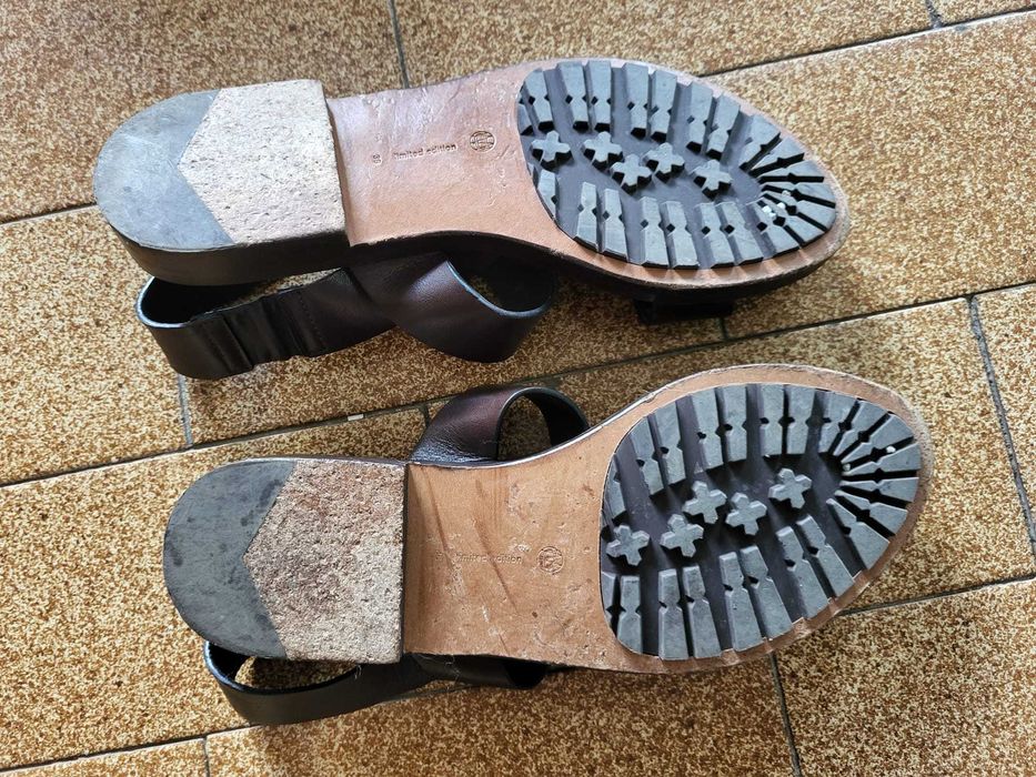 Sandálias pele Massimo Dutti nº36