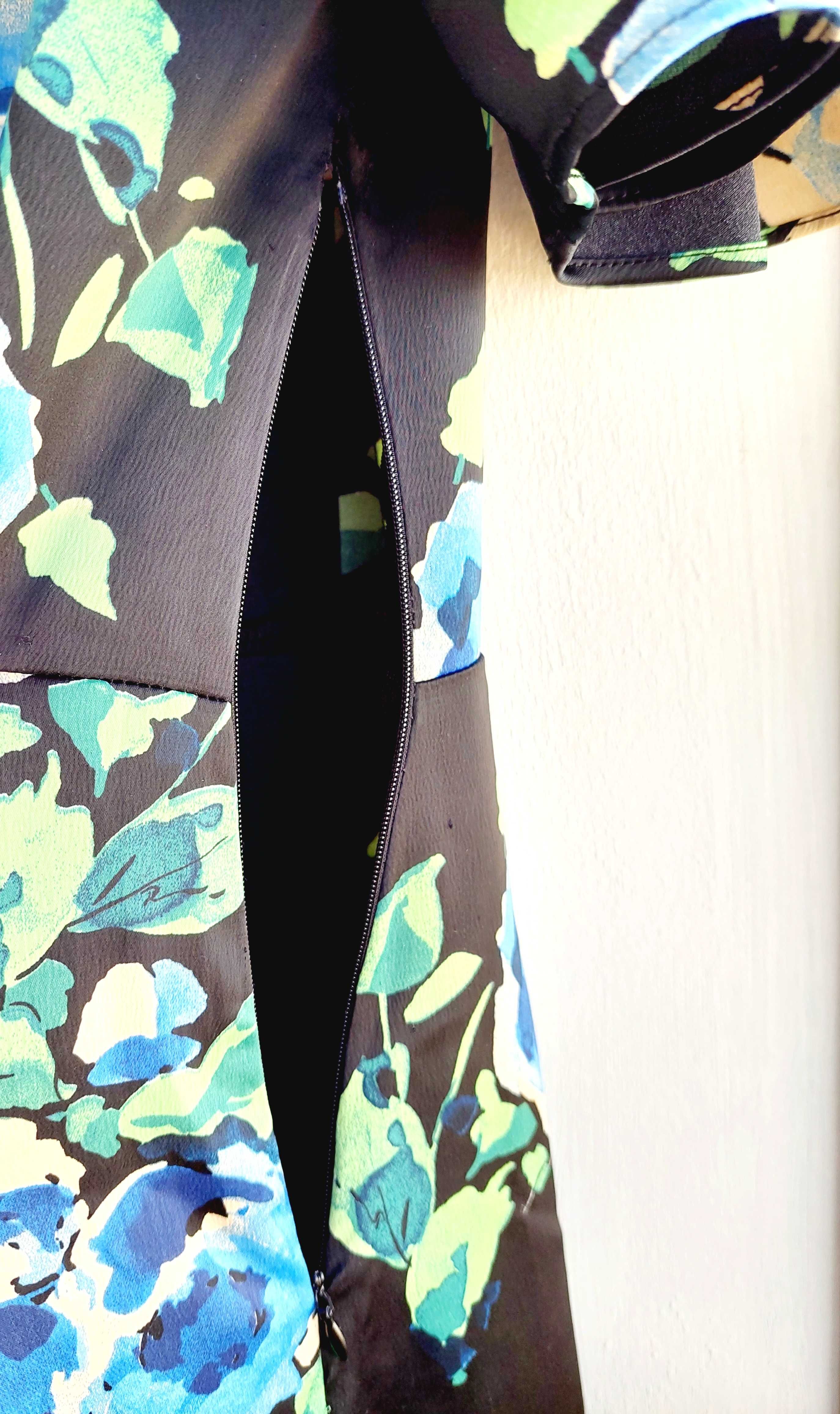 Vestido envelope com padrão lindíssimo "ZARA"