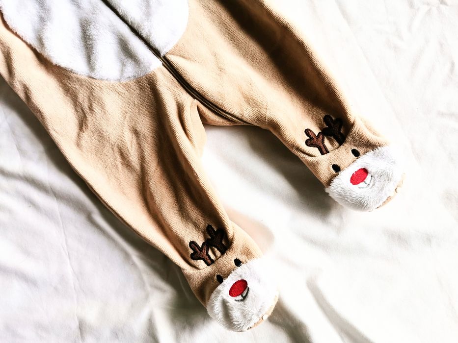 Pajacyk Renifer jnowy 56-62 cm M&S