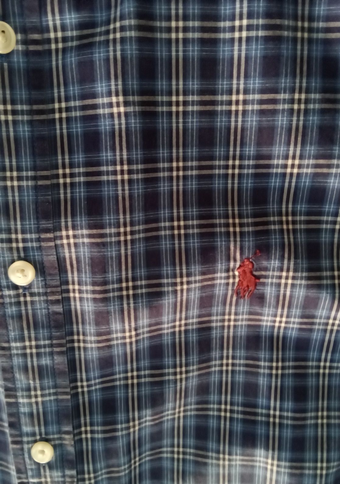 Camisa Xadez Ralph Lauren Teen I 18-20 Anos