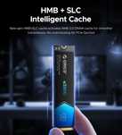SSD M.2 2280 NVMe ORICO e3500 2 Tb PCIe 3.0x4 3600/2900 Mb/s
