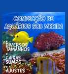 Fabricação de aquário sob medidas.