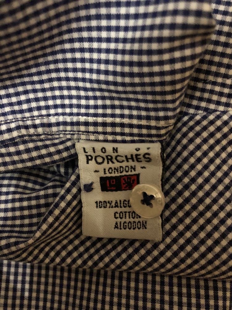 Camisa Lion of Porsches 9-10 anos