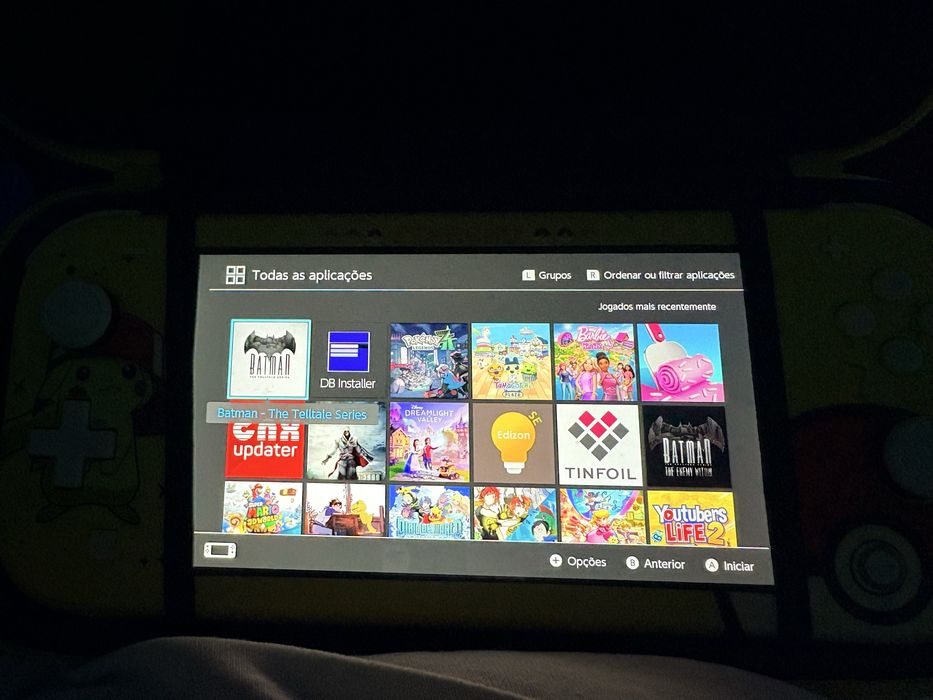 Nintendo Switch Lite Desbloqueada