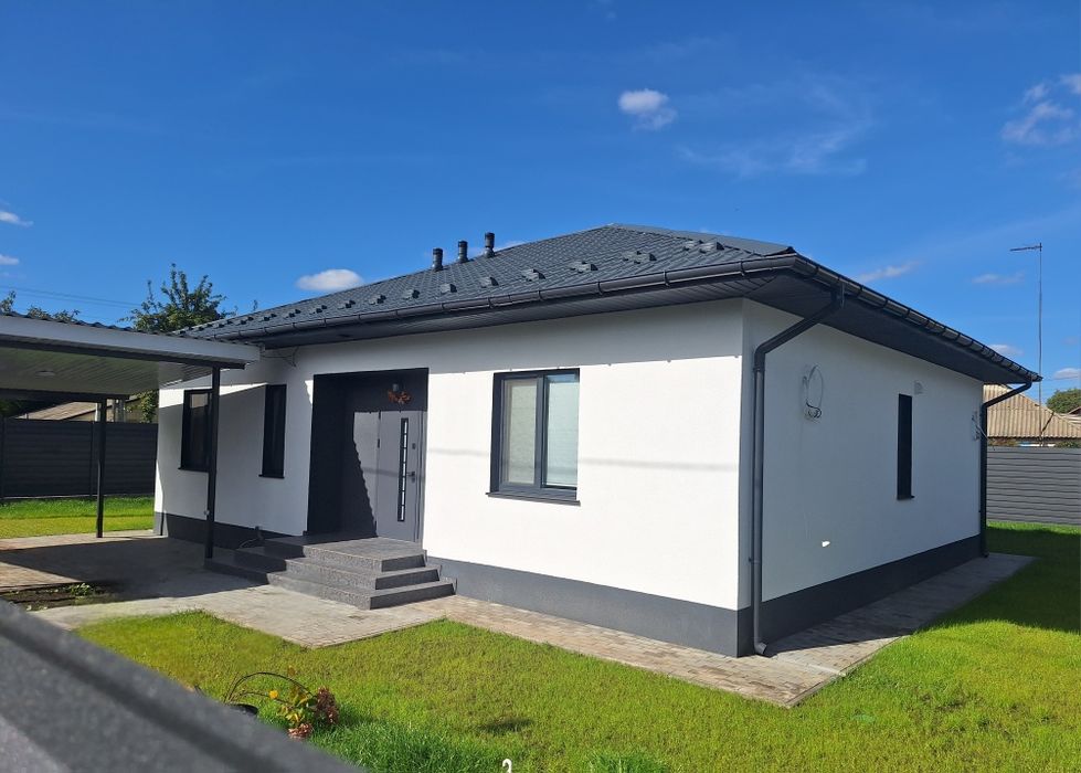 Будинок з РЕМОНТОМ та ГАЗОМ +5 соток +навіс м.Бориспіль