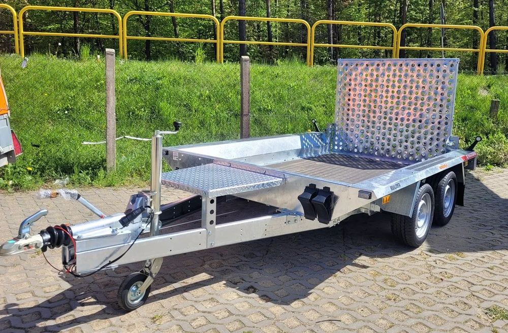 Rydwan Przyczepa koparkowa DMC 2700kg najazdy mocna spawana EURO B-2600/2/C3 do maszyn budowlanych, minikoparki  Laweta TEMARED, faktura, ok. 200 sztuk od ręki. DOSTAWA