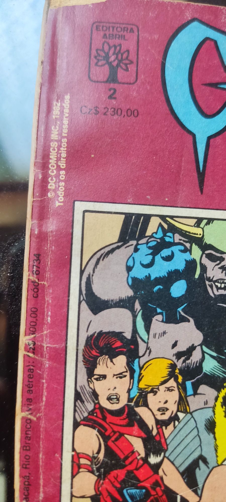 Livro banda desenhada "Camelot 3000" ®1982