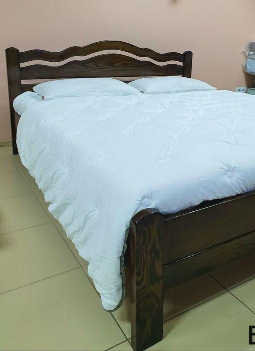 Ліжко дерев'яне,160/200,140/200,180/200,ясен,двоспальне