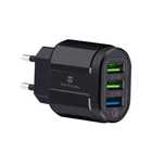 Szybka Ładowarka Sieciowa Usb 3A Qc 3.0 3Xusb