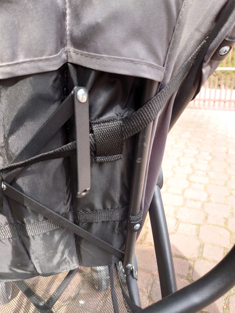 Wózek spacerowy Moolino Compact różowy