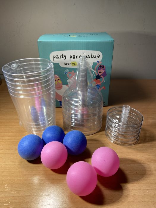 Party Pong Battle Beer vs Bubbles da Tiger - Nunca utilizado